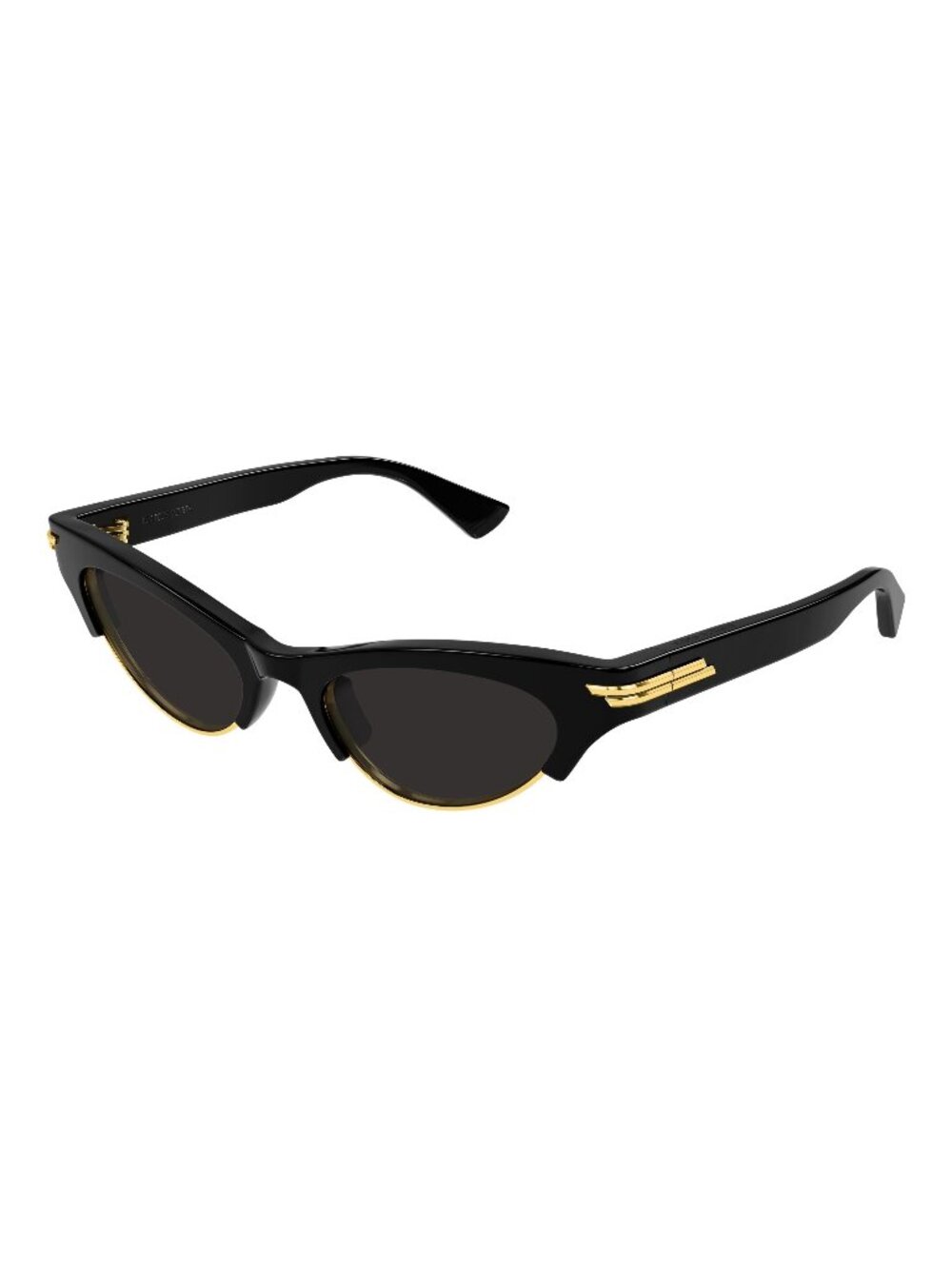 New Bottega Veneta Women's Sunglasses Black Grey Lens Acetate Frame BV1431S 001